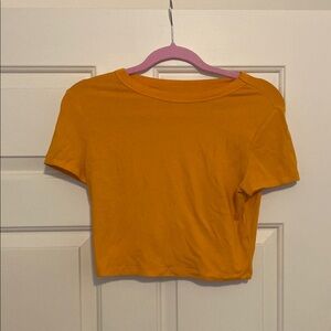 Wild Fable Orange Crop T-Shirt